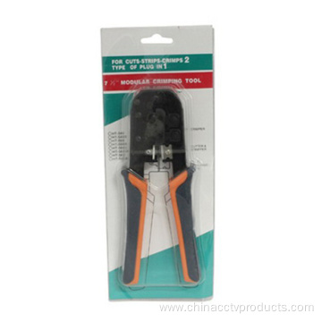 Cutter-Stripper-Crimp ethernet crimping tool